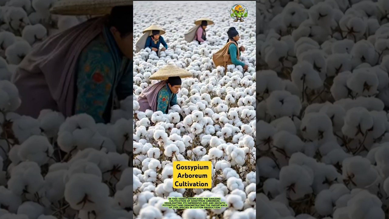 Amazing Gossypium Arboreum Huge Cultivation