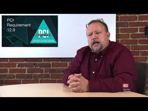 PCI Requirement 12.9 – Service Providers are Responsible for the Security of Cardholder Data