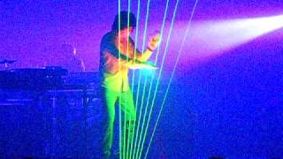 Jean Michel Jarre Laser Harp Video