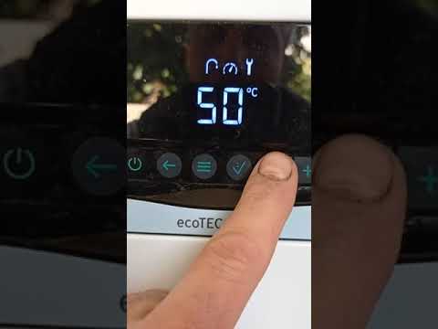 Vaillant ecoTEC intro kombi kalorifer yaz kış modu , su basinc ayarlama F22 hatası