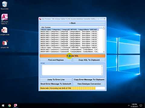 MS Access Tables To MS Access Database Converter Software