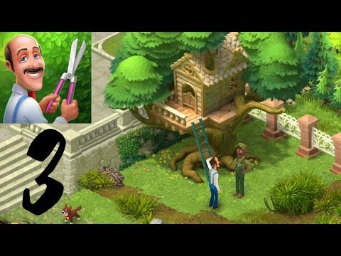 Gardenscapes - walkthrough part 3 android HD 1080p