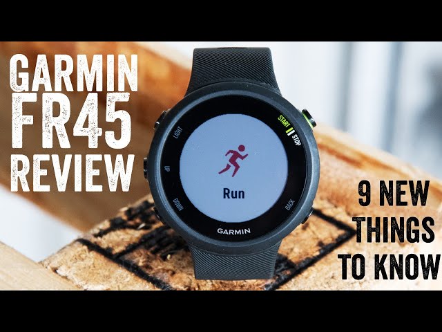 Vidéo teaser pour Garmin Forerunner 45 Review: 9 New Things To Know // Hands-on walk-through