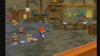 Paper Mario and The Thousand Year Door: Star Piece (rogueport townsquare)