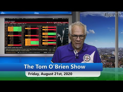 August 21st, Tom O'Brien Show on TFNN - 2020