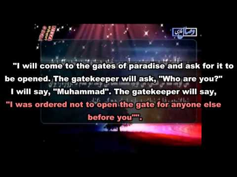 Der Prophet muss Fatima um Einlass ins Paradis bitten