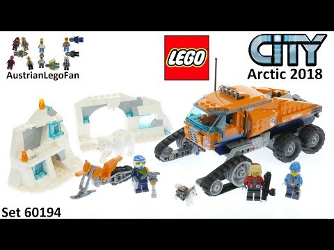 Vidéo LEGO City 60194 : Le véhicule à chenilles d'exploration