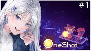【OneShot】 Cute Puzzle Game 🎮🤍 #1 【Jin尋 Channel】
