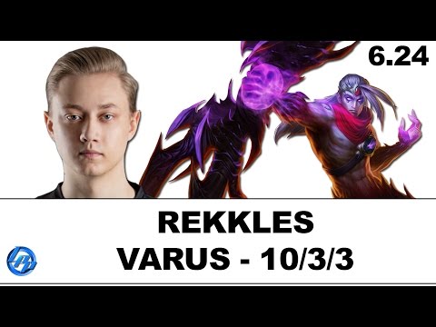 Rekkles - Varus vs. Ezreal - Patch 6.24