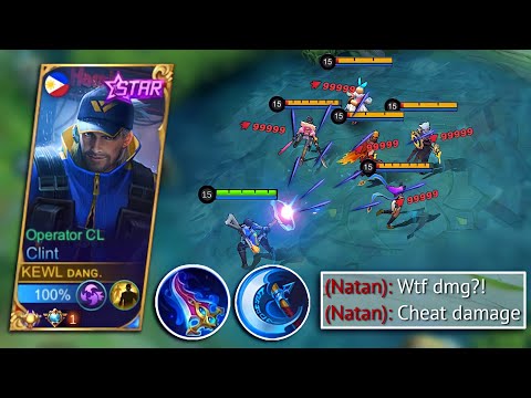 CLINT NEW SEASON BEST ONE SHOT BUILD FOR SQUISHY ENEMIES!🔥MUST TRY THIS 20 KILLS!! - MLBB