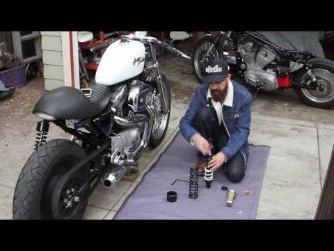 Burly Brand Stiletto Shocks - Custom Painted Bottom Springs