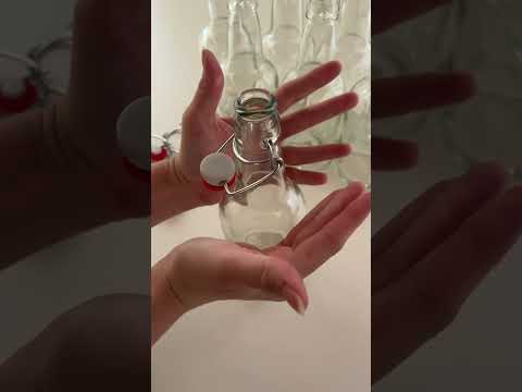 Part of a video titled First time using flip top bottles? #homebrewing - YouTube