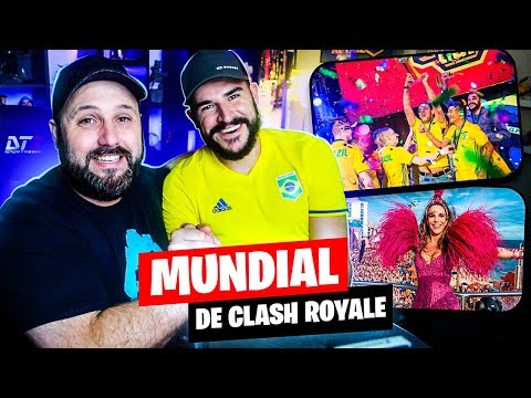 MUNDIAL DE CLASH ROYALE e IVETE SANGALO NOVA RAINHA do CLASH ROYALE!