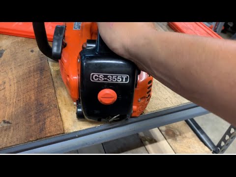 Wake your  Echo cs-355t up.