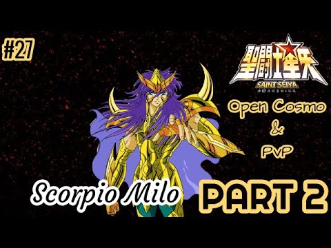 SCORPIO MILO (Repair Cloth) on PvP PART 2 + Open Cosmo - Saint Seiya Awakening