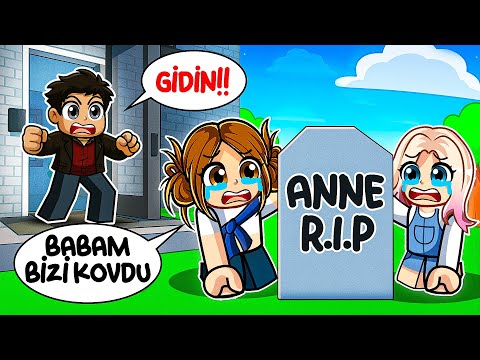 ÜVEY BABAM BİZİ KOVDU💥ROBLOX BROOKHAVEN🏡RP