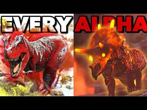All 22 Alpha Creatures In Ark!