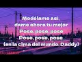 Daddy Yankee Pose Letra Lyrics