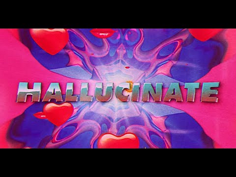 Dua Lipa - Hallucinate (Official Lyrics Video)