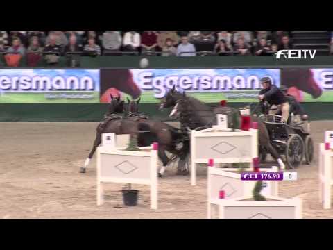 FEI World Cup™ Driving 2013/14 Leipzig - Daniel Schneiders 1st Place
