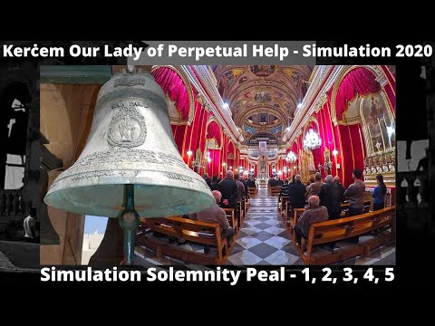 Mota Simulation (2020 - 1,2,3,4,5) - Kerċem Madonna tas-Sokkors - 5 Qniepen