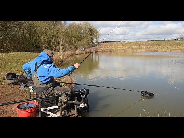 Andy May - pole fishing for silverfish on commercials