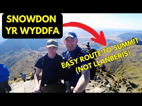 SNOWDON best route for BEGINNERS And No, It’s Not Llanberis!