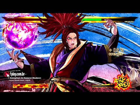 Samurai Shodown (2019)! Warden (For Honor) vs. Amakusa (Evil Sorcerer) Mikatagahara Field Stage!
