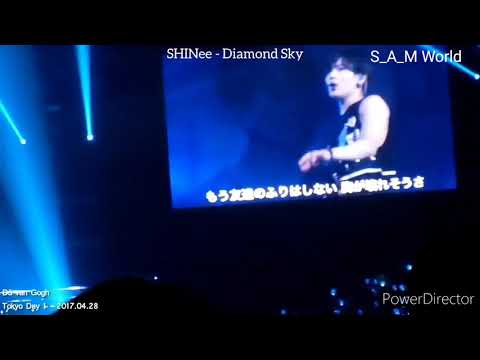SHINee Diamond Sky tokyo day1 fancam