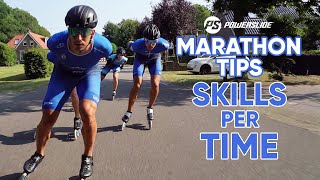Skills Per Time - Powerslide Marathon Tips