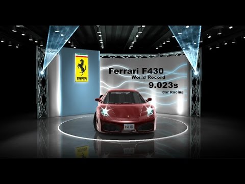 Csr Racing Ferrari F430 World Record 9.023s  With Crew