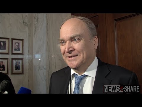 U.S. Russian Ambassador Anatoly Antonov Speaks to Press