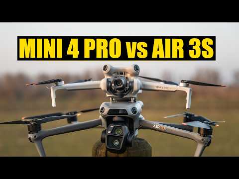 Mini 4 Pro vs Air 3S - Which drone is right for you?