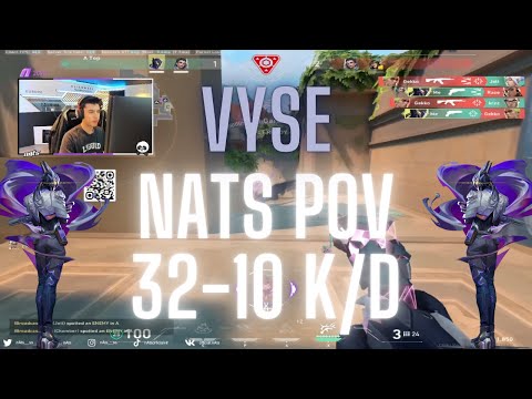 Liquid nAts POV Vyse on Lotus 32-10 K/D (VALORANT Pro POV)