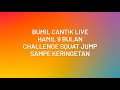 Bumil Cantik Live Hamil 9 Bulan Sedang Senam Hamil Sendirian