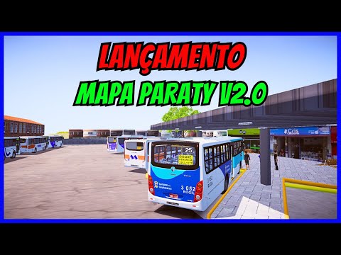 ????Gameplay Novo Mod Mapa Paraty V2.0 | Proton Bus Simulator | Mods | PBSU | Jogo de Ônibus