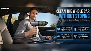 AUVEBY Car-Vacuum Portable Cordless