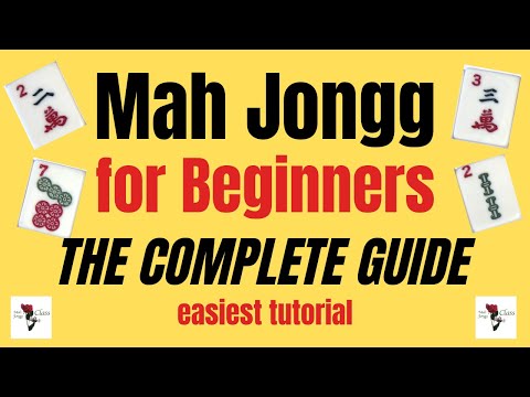 EASIEST Mah Jongg for BEGINNERS tutorial The Complete Guide ✨ American Mah Jongg #mahjong #tutorial