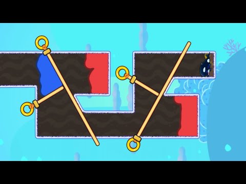 Save The Fish Fishdom / Pull the Pin Games Level 2441 -2450 Complete Android Gameplay  #245