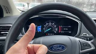 Ford Fusion – How to shift gears