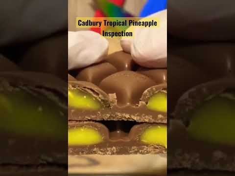 Cadbury Dairy Milk Tropical Pineapple Cross Section, Inspection #151