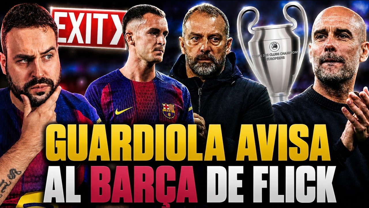 🚨GUARDIOLA: "¡CUIDADO BARÇA! La CHAMPIONS DESTROZA PROYECTOS..." - CASADÓ DECISIÓN TOMADA ¡SE VA!