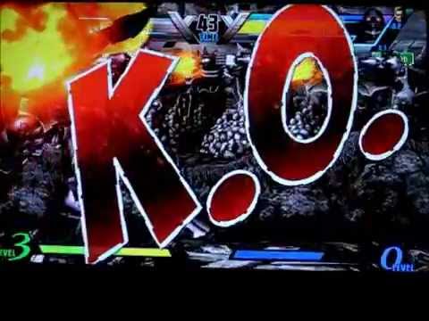 Ultimate Marvel vs Capcom 3 Ranked Match 1 - vs Othervoice (part 2)