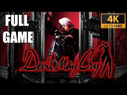 Devil May Cry 1 HD Remastered Full Game Walkthrough [PC 4K 60FPS] - No Commentary