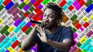 Kendrick Lamar, Yeah Right | Rhyme Scheme Highlighted