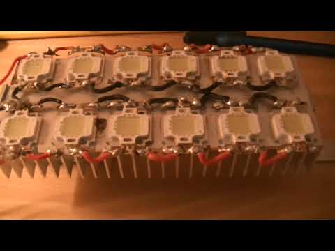 MongoTV_5946 - Mongo Drones - Part 6 - My Old Drone 120 Watt LED Spotlight Project