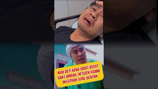 Download lagu Mak Beti Kena Sakit Berat Saat Umrah, Netizen Ramai Ingatkan Soal Ucapan mp3