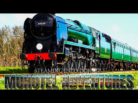 Steaming In To Dorset Train Spotting Motorhome Campsite