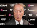 SHOCKED Frank Warren reacts to Zhilei Zhang's KO of Joe Joyce & if he will RETIRE!