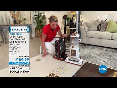 Shark Apex DuoClean Corded Stick Vac w/SelfCleaning Brus...